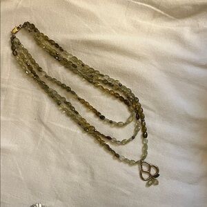 Elegant Multi-Strand Beaded Necklace